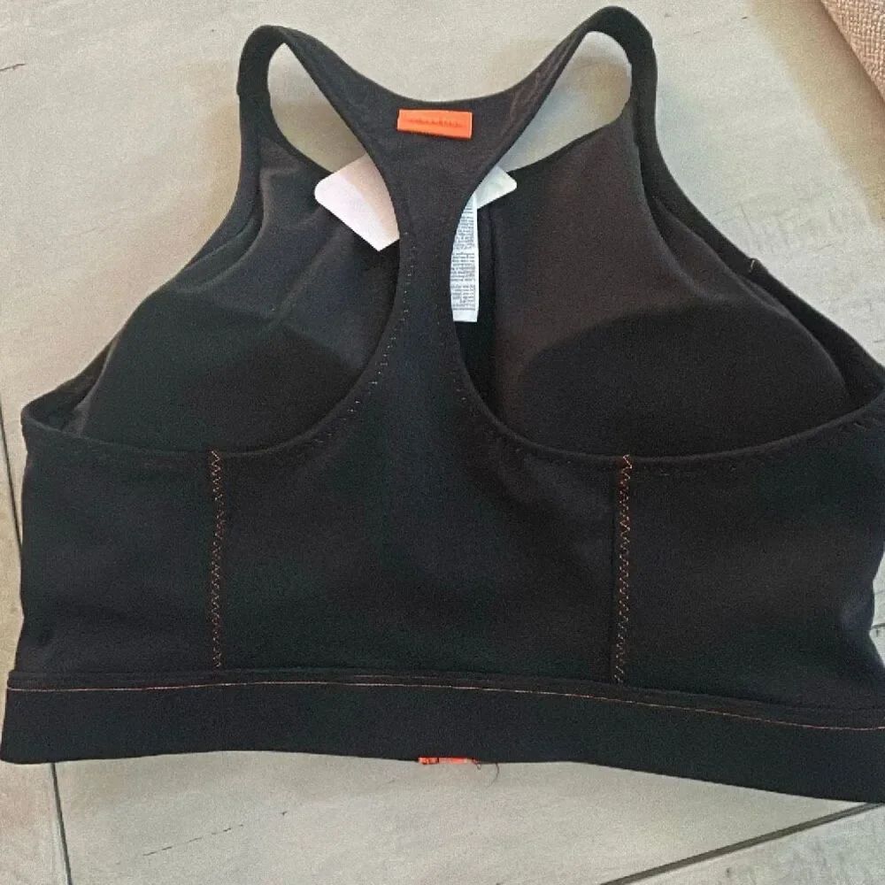 Fabletics Zip Front Racerback Swim Top NWT - Picture 4 of 5